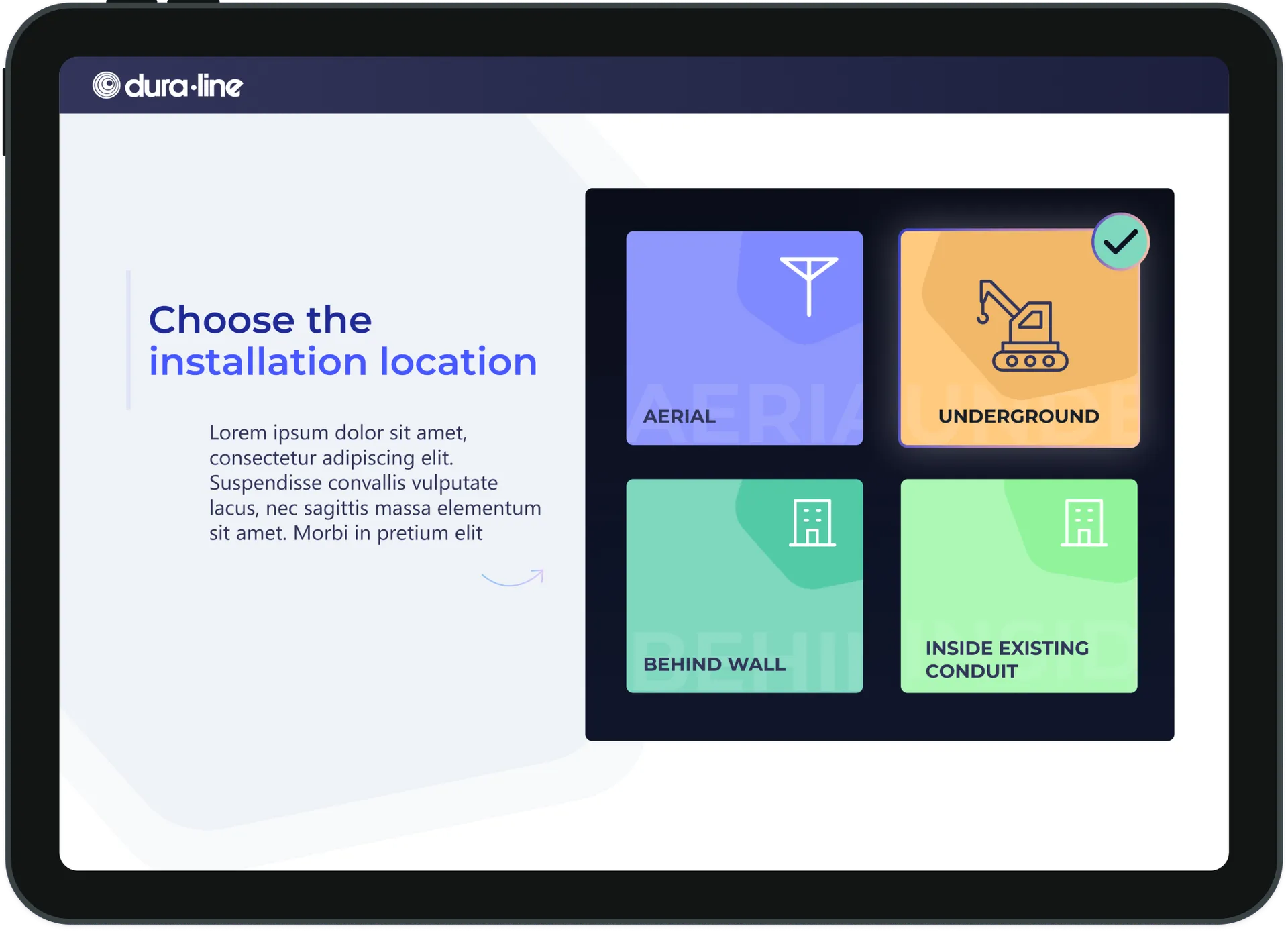 mockup of tool - screen 1