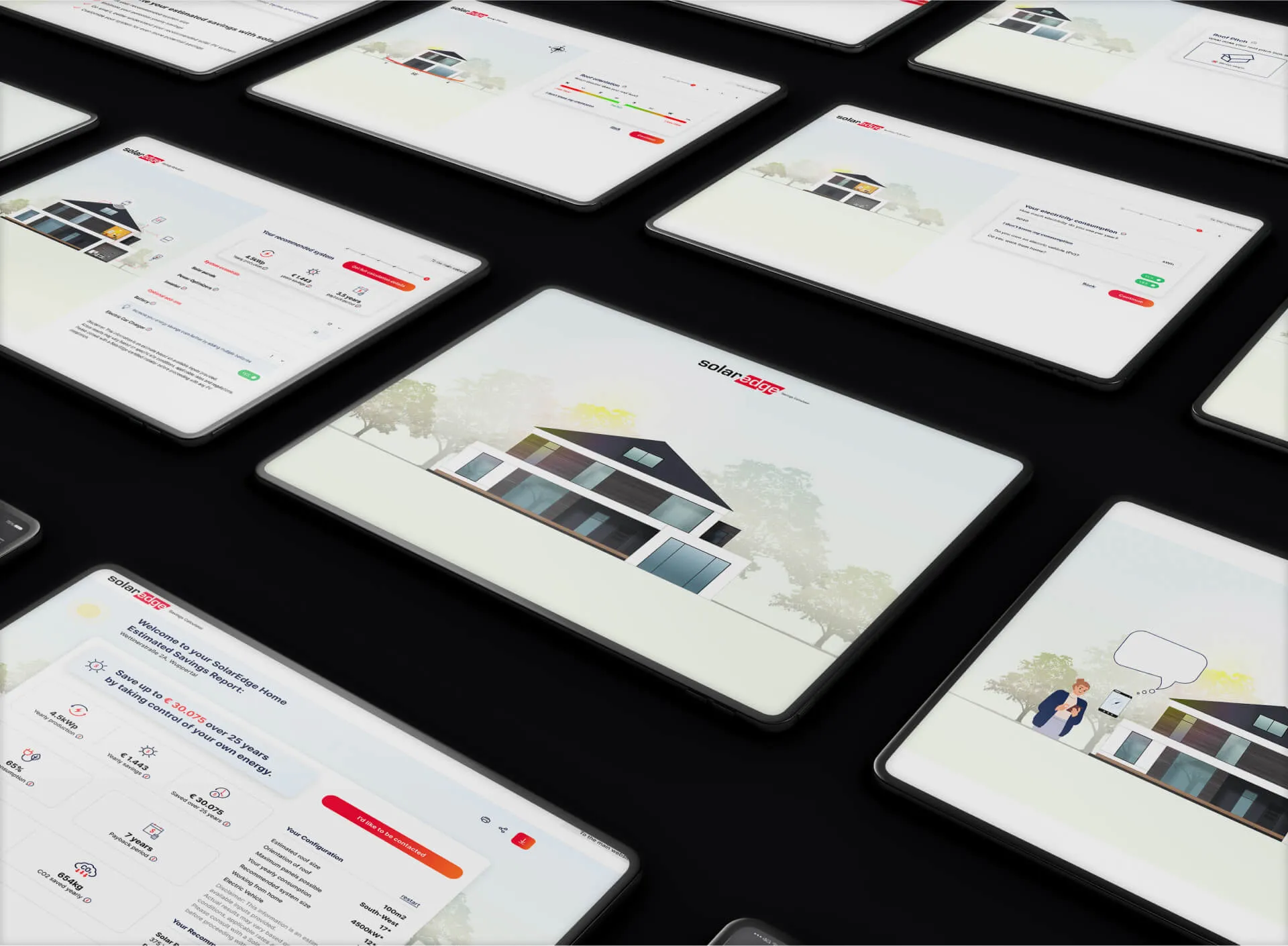 A man installing solar equipments.