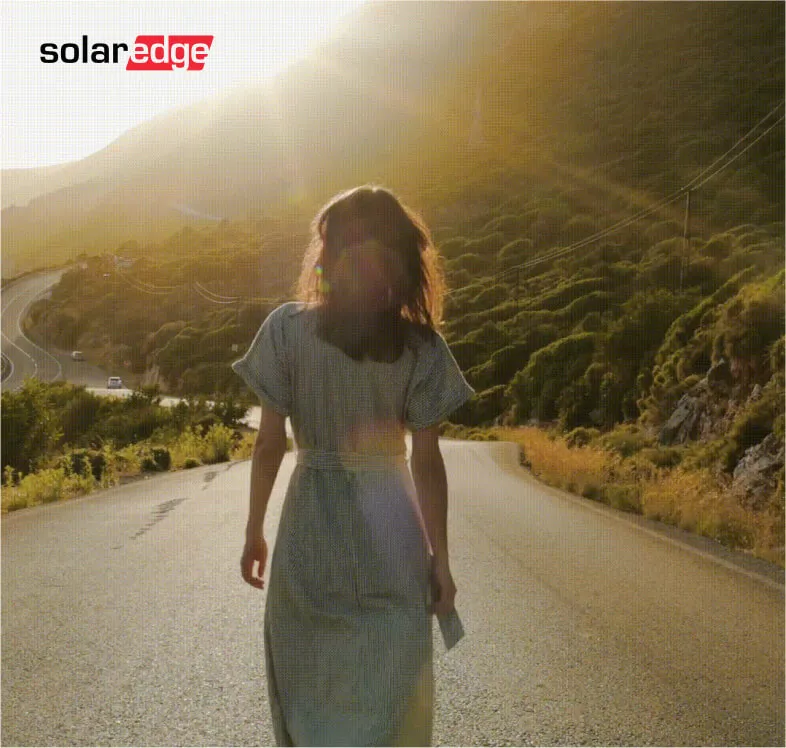 A man installing solar equipments.